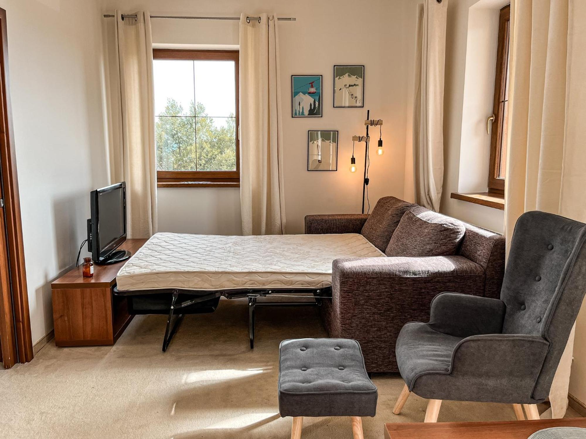 Tri Stity Apartment With Tatra View Terrace Veľka Lomnica Bagian luar foto